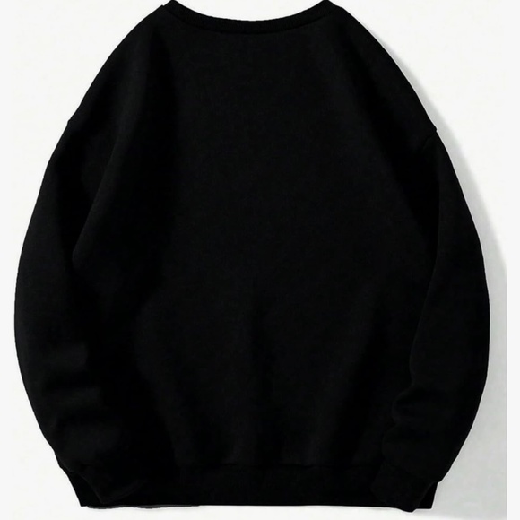 Black sweatshirt with 'Mombie' graphic. Features a fun design with bats and a ha - Picture 2 of 3